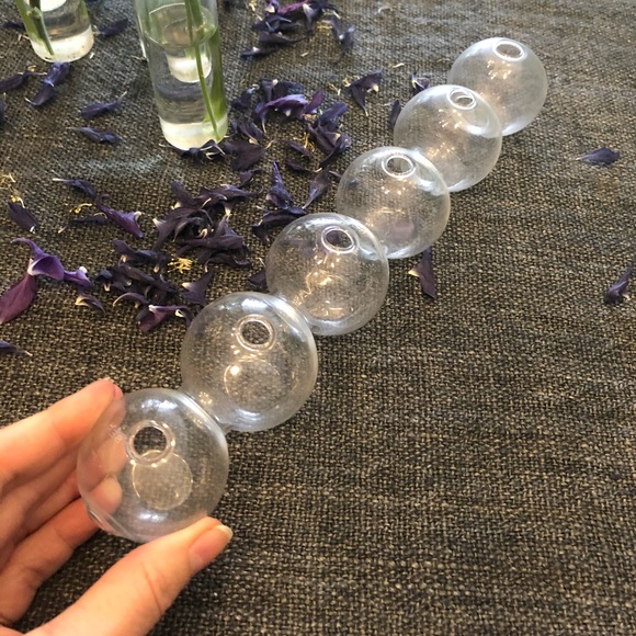 Glass bubbles vase - Picture 2 of 4